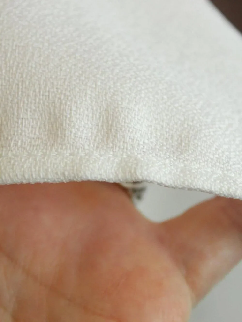 Vintage 1980s 1990s Tablecloth, English White Damask Rectangular, 53
